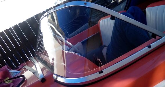 1959 Dorsett Windshield, Classic Boat Windshields