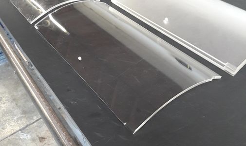 Plastic Boat Windshield - WeProFab