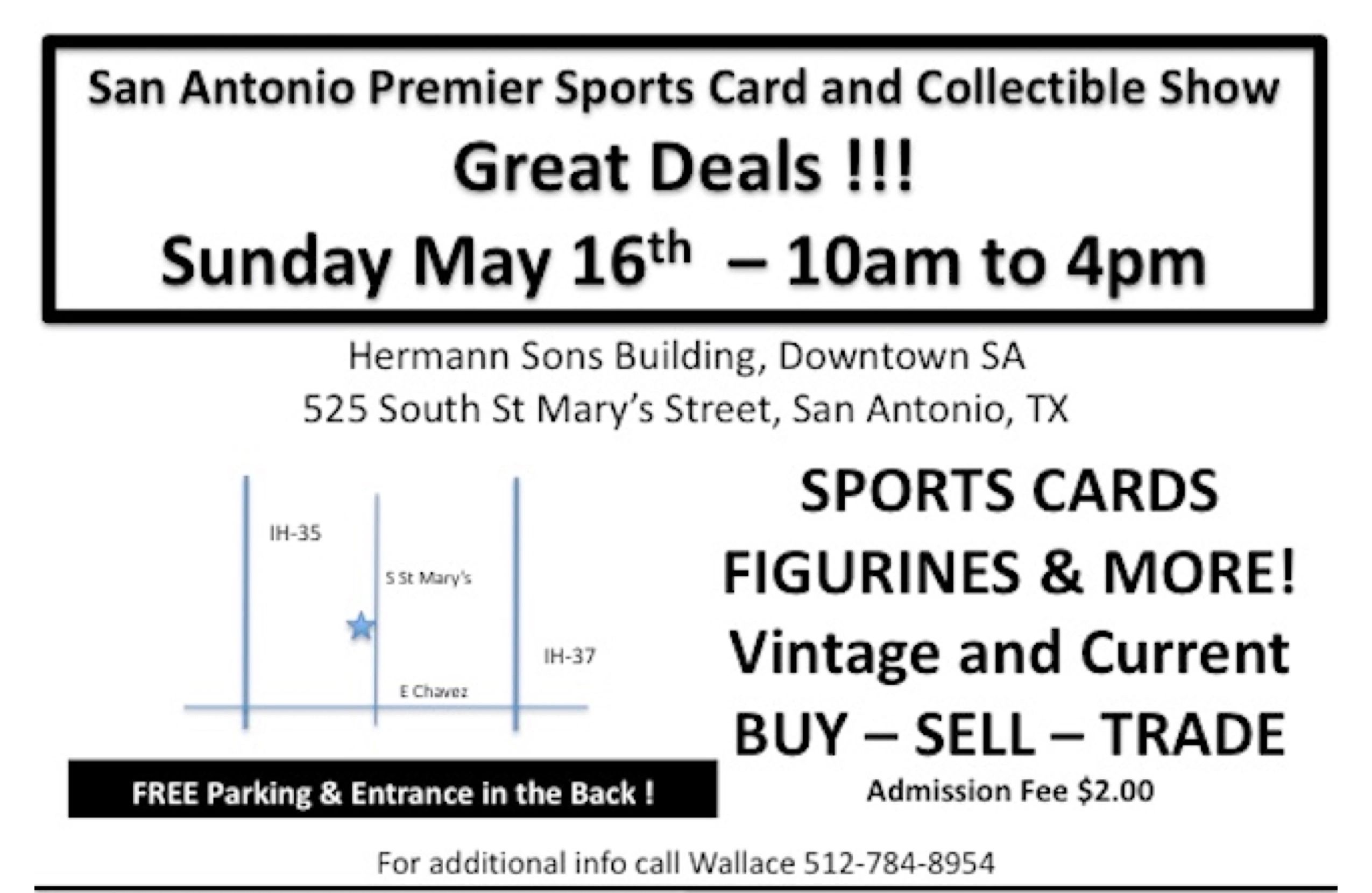 Collectibles, Sports Card Show SA Card Show San Antonio, Texas
