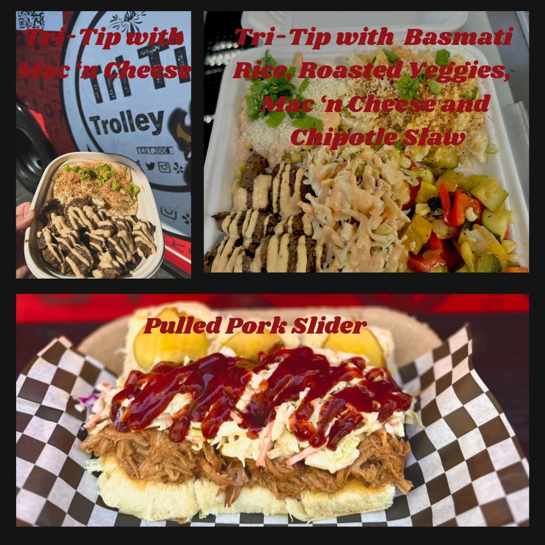 Tri Tip Trolley Menu