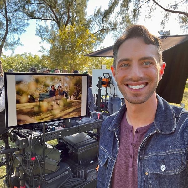 Actor Steven Morse On Set