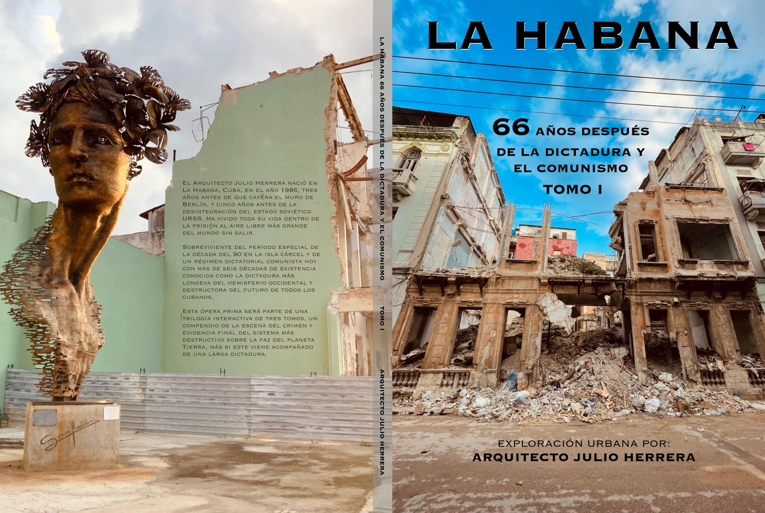 Portada del Libro: La Habana 66 años después de la Dictadura y el Comunismo, disponible en Amazon.