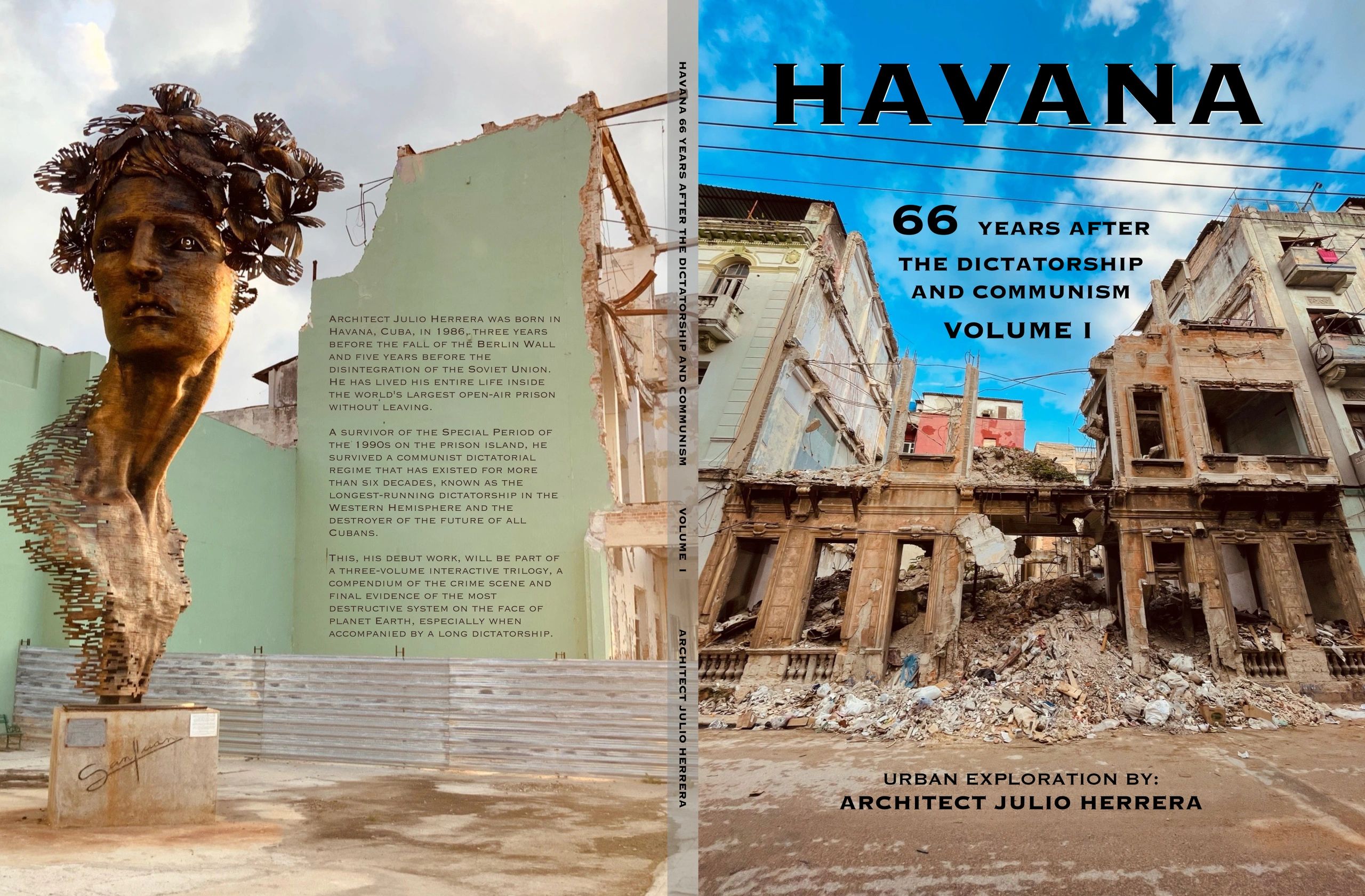 Portada del libro Havana 66 years after the dictatorship and communism.
