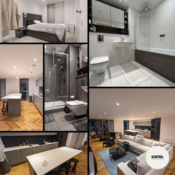 Luxury Apartment end of tenancy deep clean. Modern Apartment, student living. Deep clean.