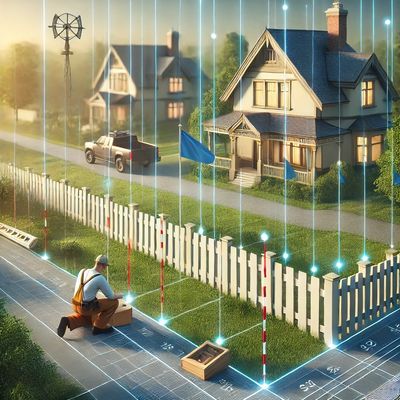 LOT LINE STAKING & FENCE LINE SERVICES  