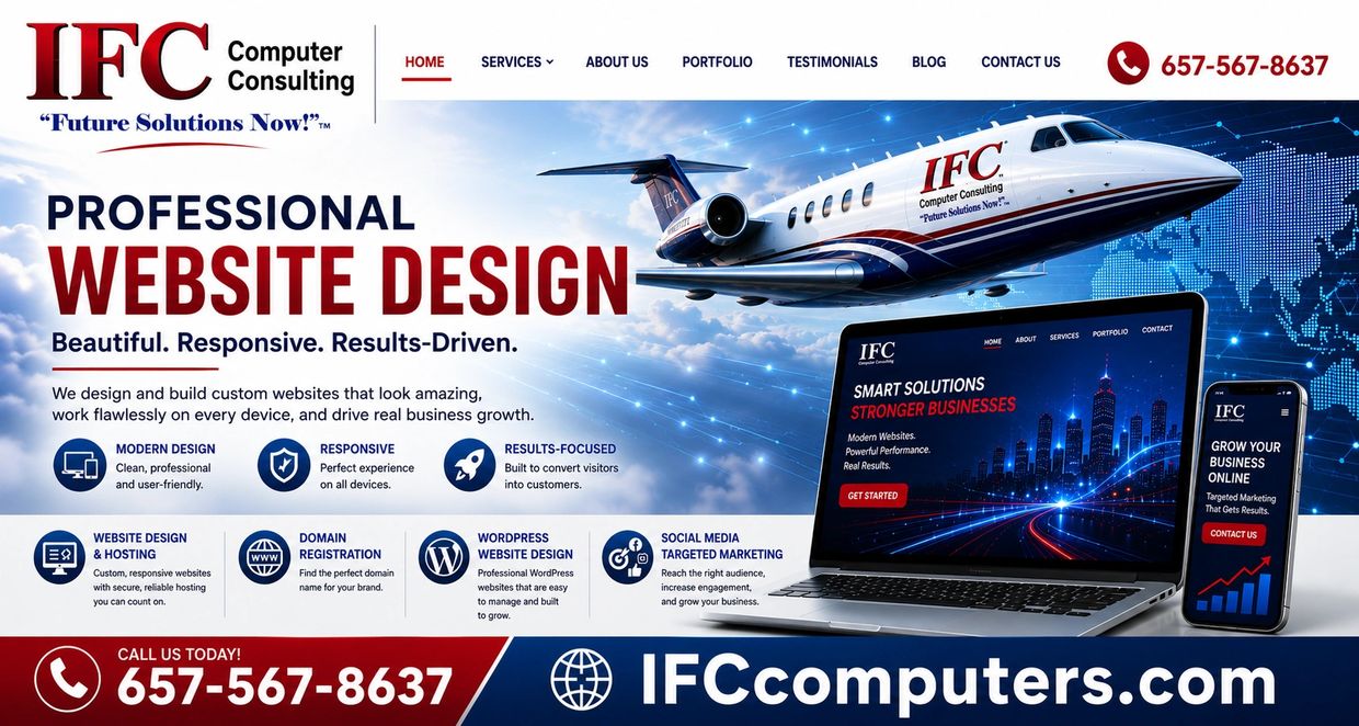 Professional Website Design and Social Media Marketing Services