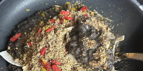 Flow and Food Yoga and Ayurveda Canberra Recipe by Tracey Murray Black Buckwheat Porridge Breakfast