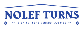 Logo for Molly Turns with a wave design above the text.