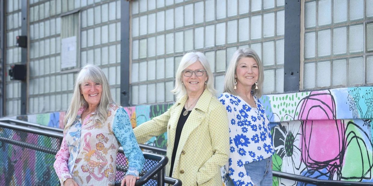 MillHouse Founders: Artist Dana Brock, Social Entrepreneur Dr. Beth Beck, Photographer Aimee Woolver