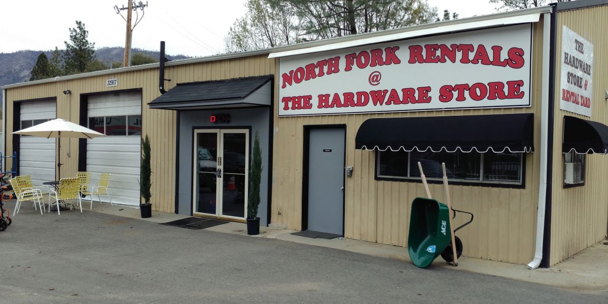 North Fork Rental Yard Equipment Rental Yard, Tool Rental Yard