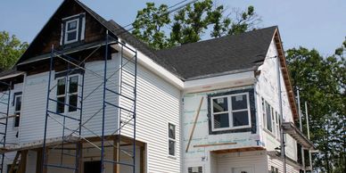 Siding installation 