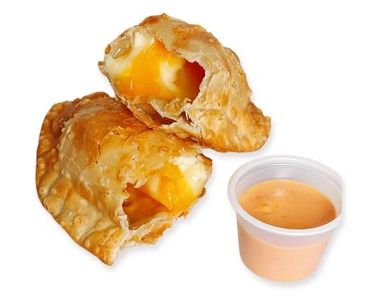 Cheddar cheese empanada