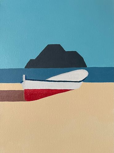 Summer vacation. Model used