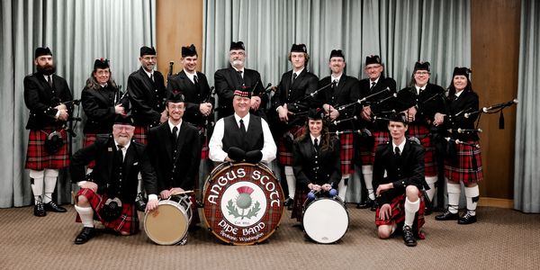 The Angus Scott Pipe Band 2023