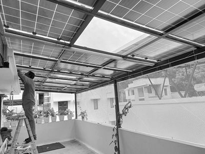 We provide Building Integrated Photovoltaics, combining solar power with building design for efficie