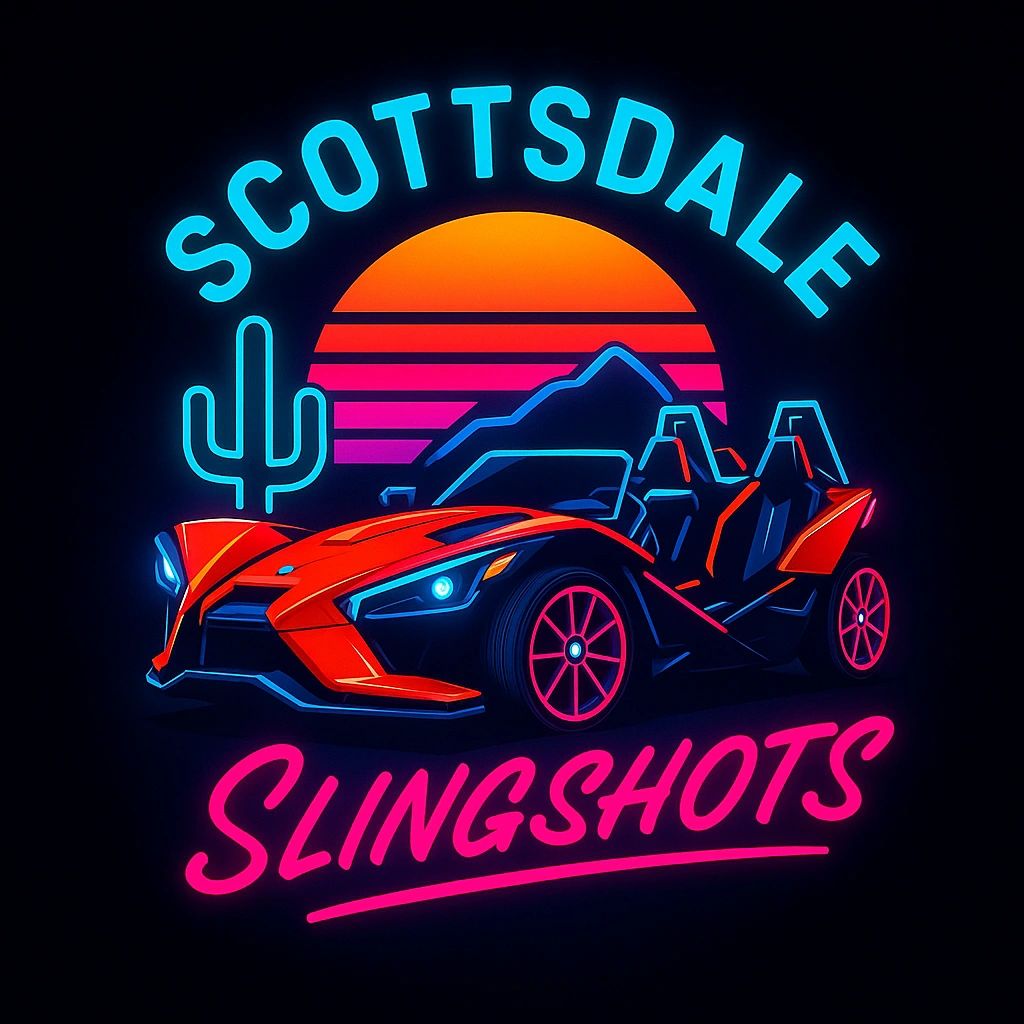 Scottsdale Slingshots official logo for Polaris Slingshot rentals in Arizona