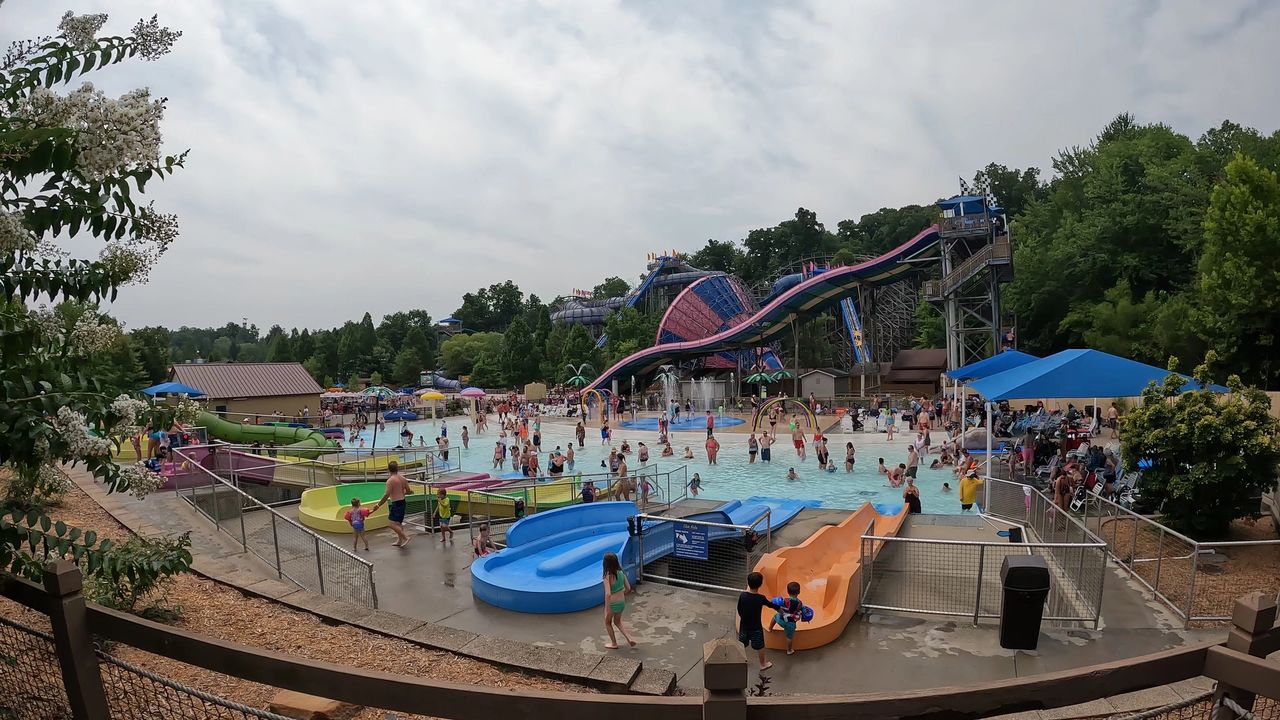A view of just a few of the many attractions available at Splashin Safari, which is why they are perennially named one of the best water parks in the country. 