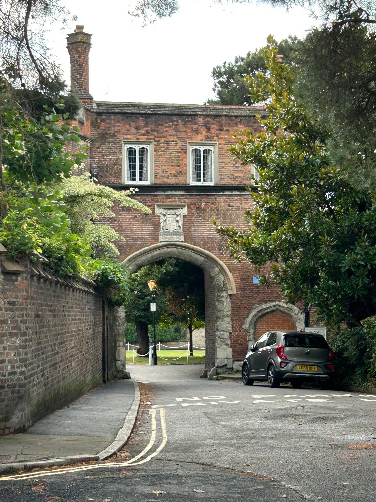 A few structures remain from the once magnificent Richmond Palace. Richmond Palace was once the home of kings and queens from the Tudor family, including Henry VII.