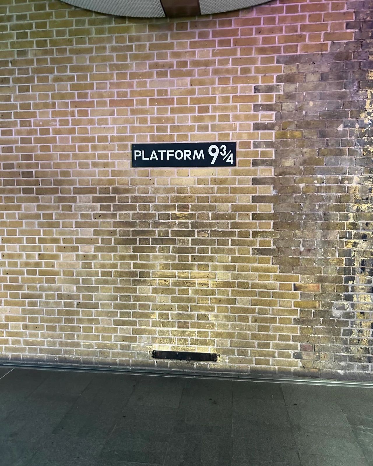 Though not the actual place it was filmed, visitor’s to King’s Cross can get their photo taken at Platform 9 3/4 while checking out the gift shops too.