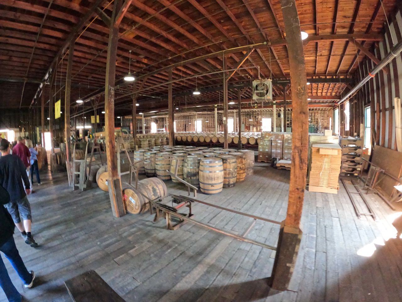 This is a working distillery, and you will be walked through the entire process during the The Trace Tour.