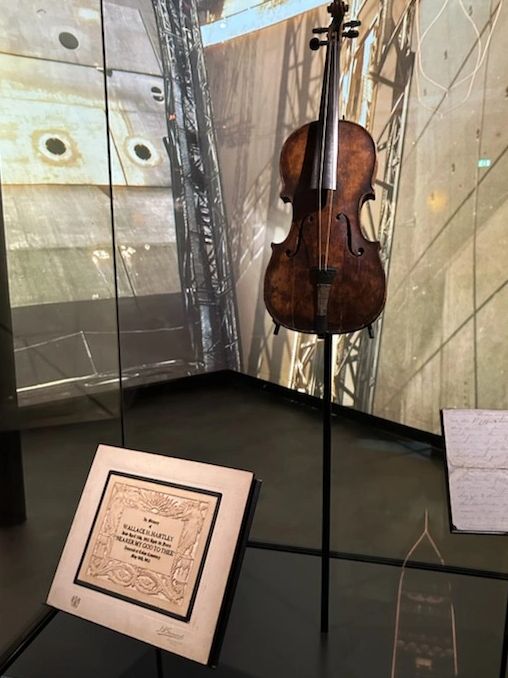 Wallace Hartley's violin from the Titanic