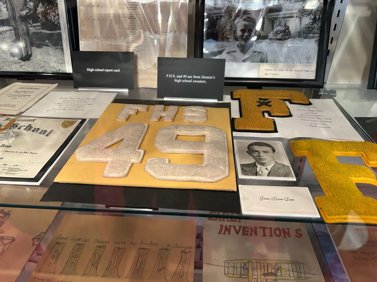 James Dean is the most famous person from Fairmount, Indiana. The town takes pride in Dean and his days growing up and going to school in Fairmount.