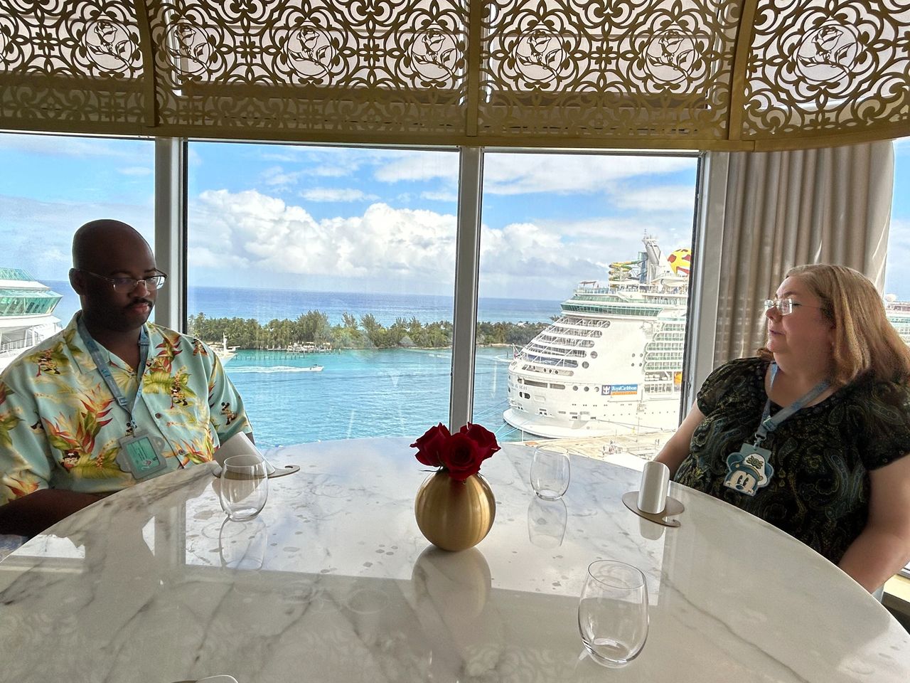 Enchanté provides breathtaking views and exceptional food. Find time in your schedule on board the Disney Wish to sample this culinary delight.
