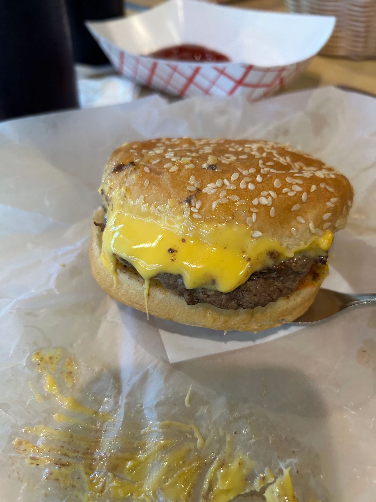 The legend - a cheeseburger from Redamak's, dripping with Velvetta which makes this sandwich stand above the rest. The legend - a cheeseburger from Redamak's, dripping with Velvetta which makes this sandwich stand above the rest.
