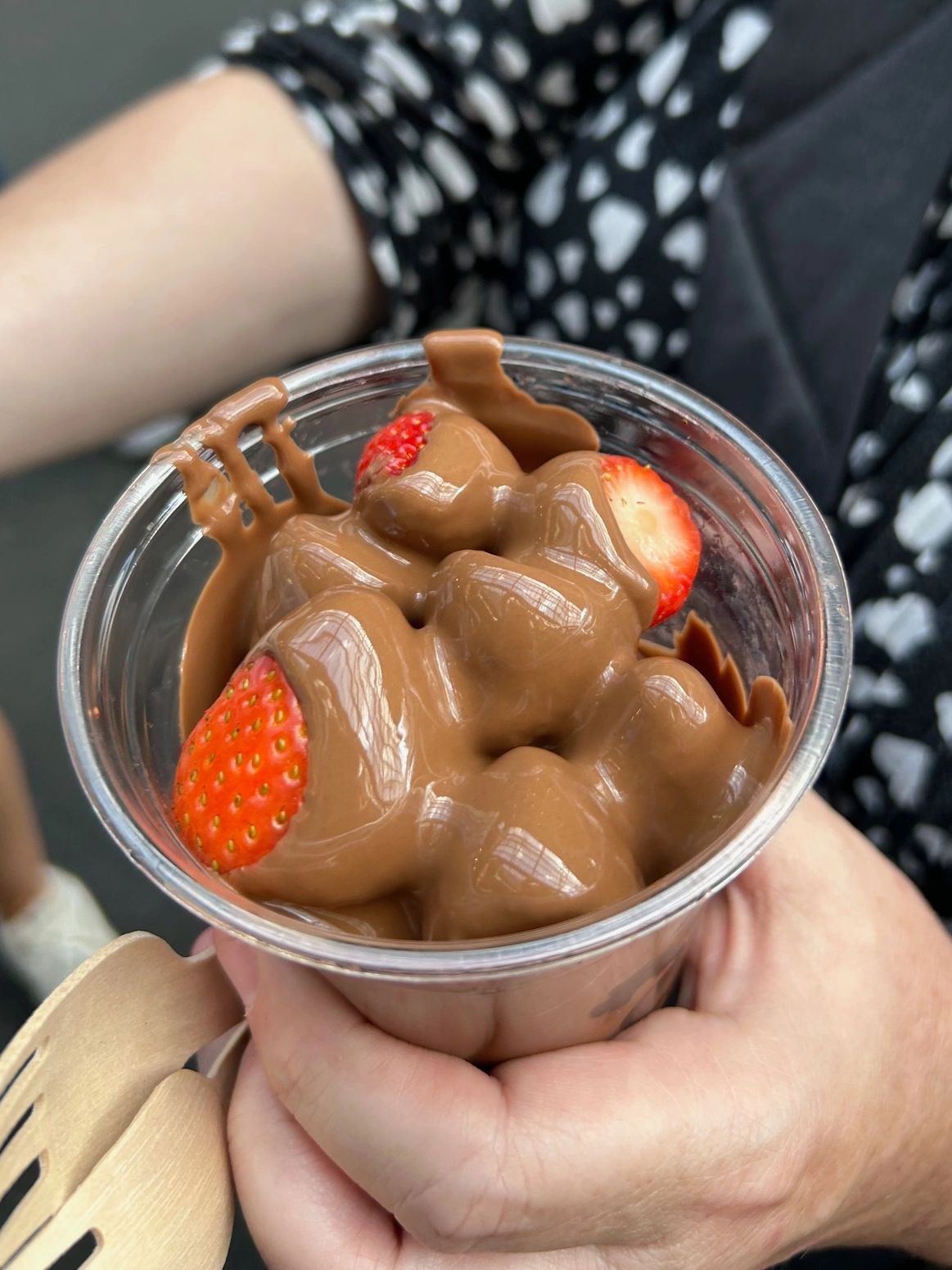 chocolate covered strawberries from Turnips in Borough Market, London