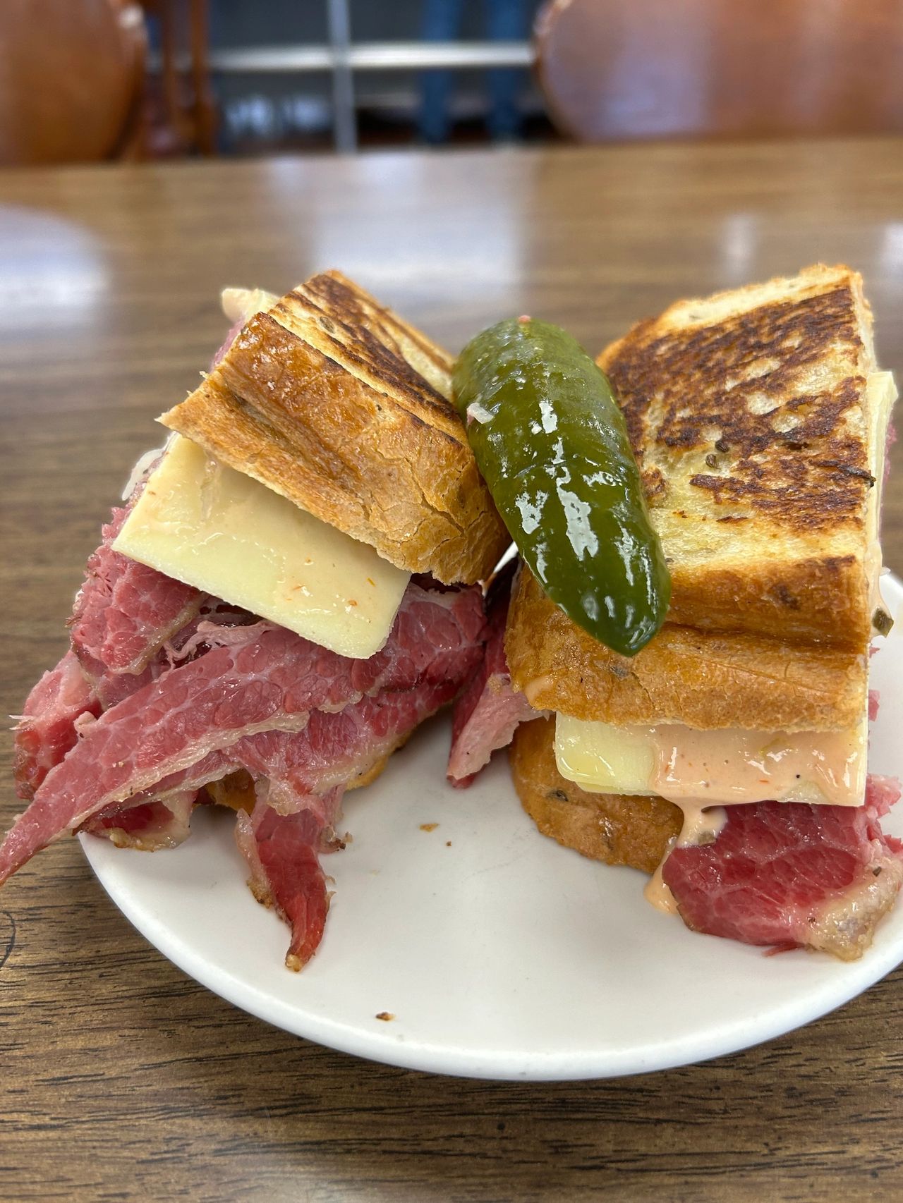 Famous reuben sandwich in Indianapolis from Shapiro’s Famous reuben sandwich in Indianapolis from Shapiro’s