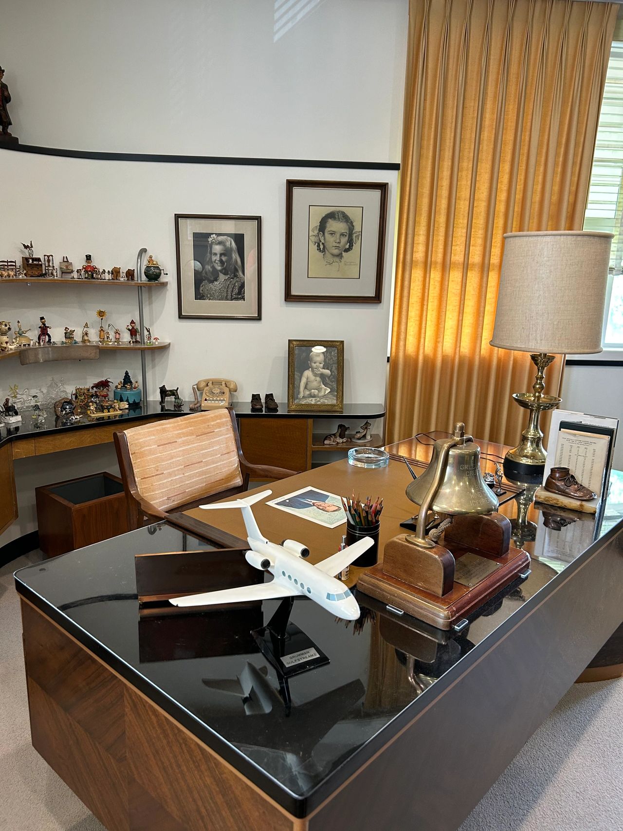 Walt Disney's office is a highlight on the Disney Studios Tour. It is exactly as Walt left it just prior to his passing in 1966.