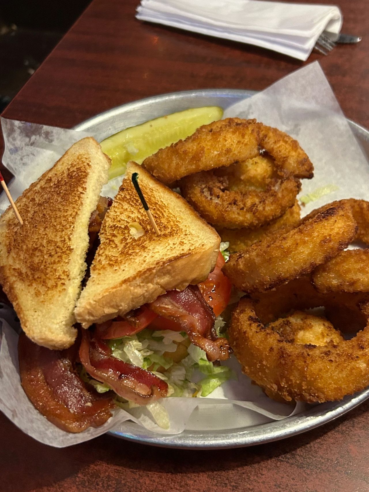 The Thurman Cafe is more than just burgers, including a fantastic turkey club sandwich and world-class onion rings. 