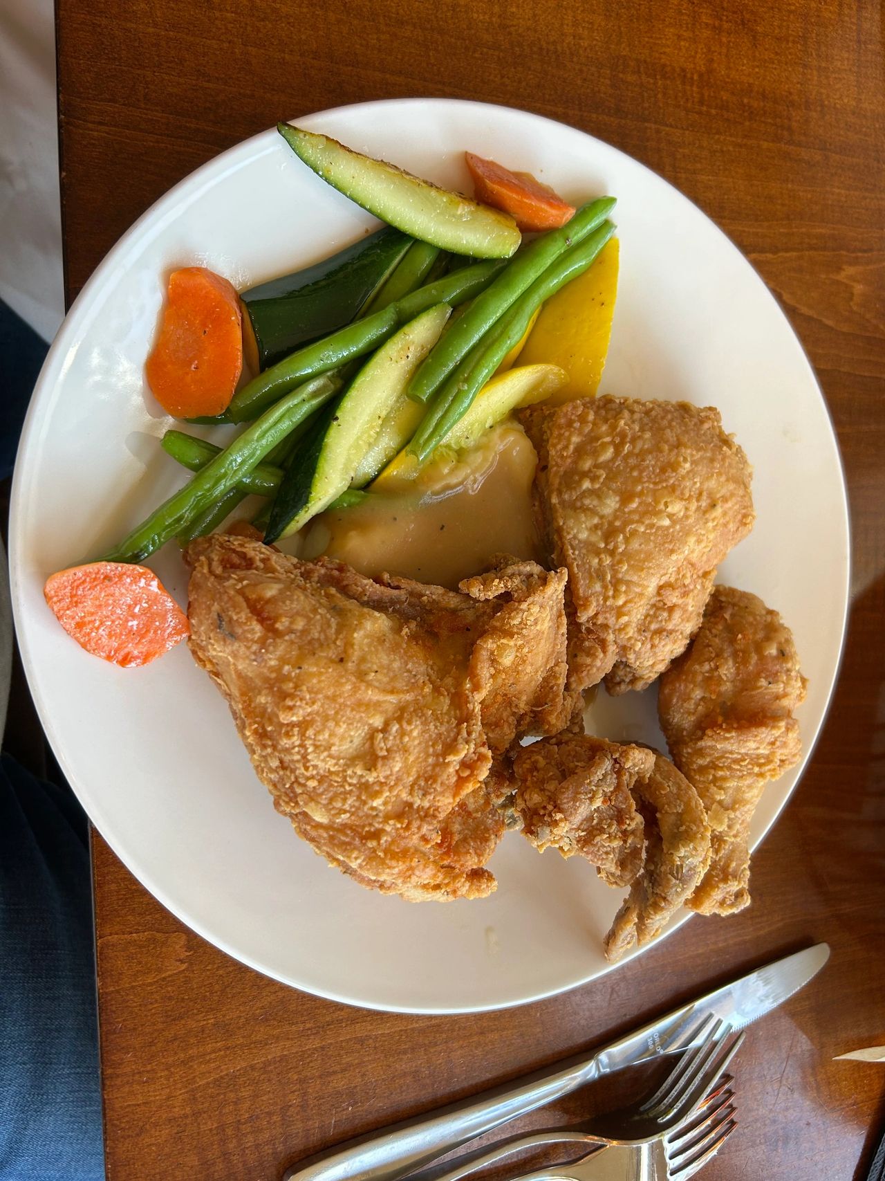 Golden Lamb has received many awards over the years. Their most decorated dish is the pan-fried chicken dinner. 