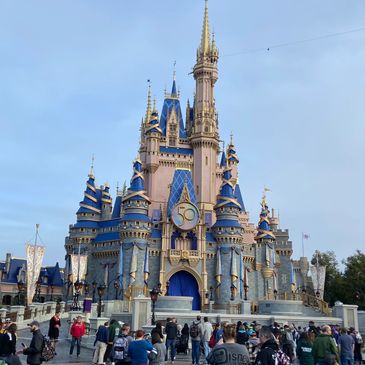The castle at Walt Disney World's Magic Kingdom