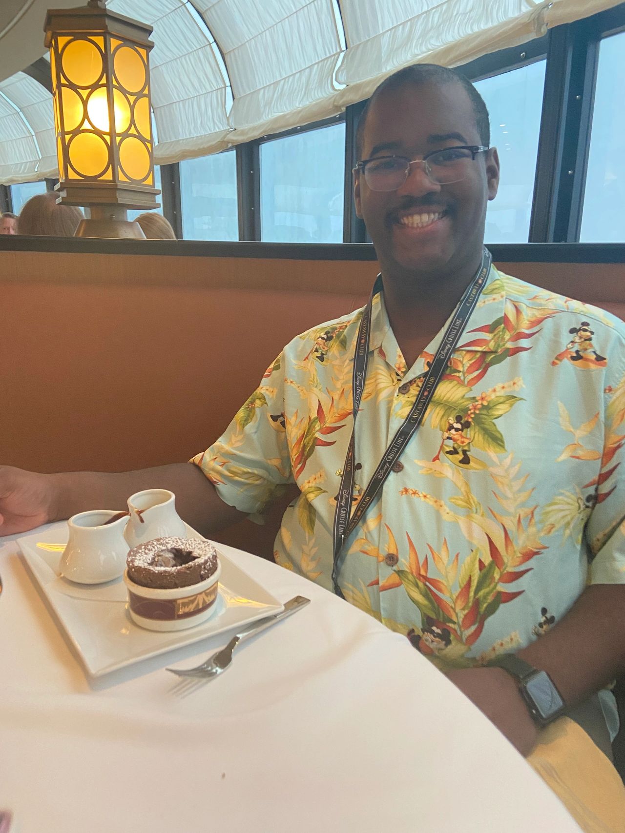 Palo Restaurant is a delicious highlight to every Disney Cruise we take. The finale of each dinner there is a chocolate souffle. Simply amazing.