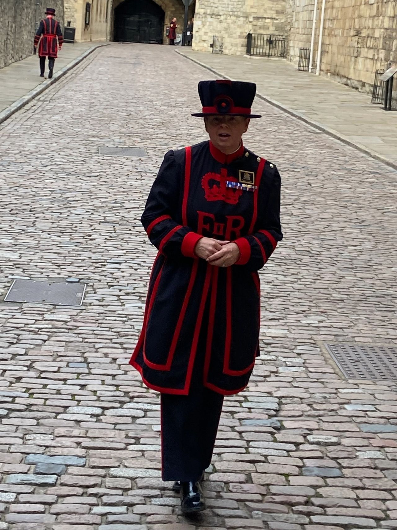 Amanda Clark, the second Yeoman Warder in history provided us a narration of the ceremony to open up the Tower of London.