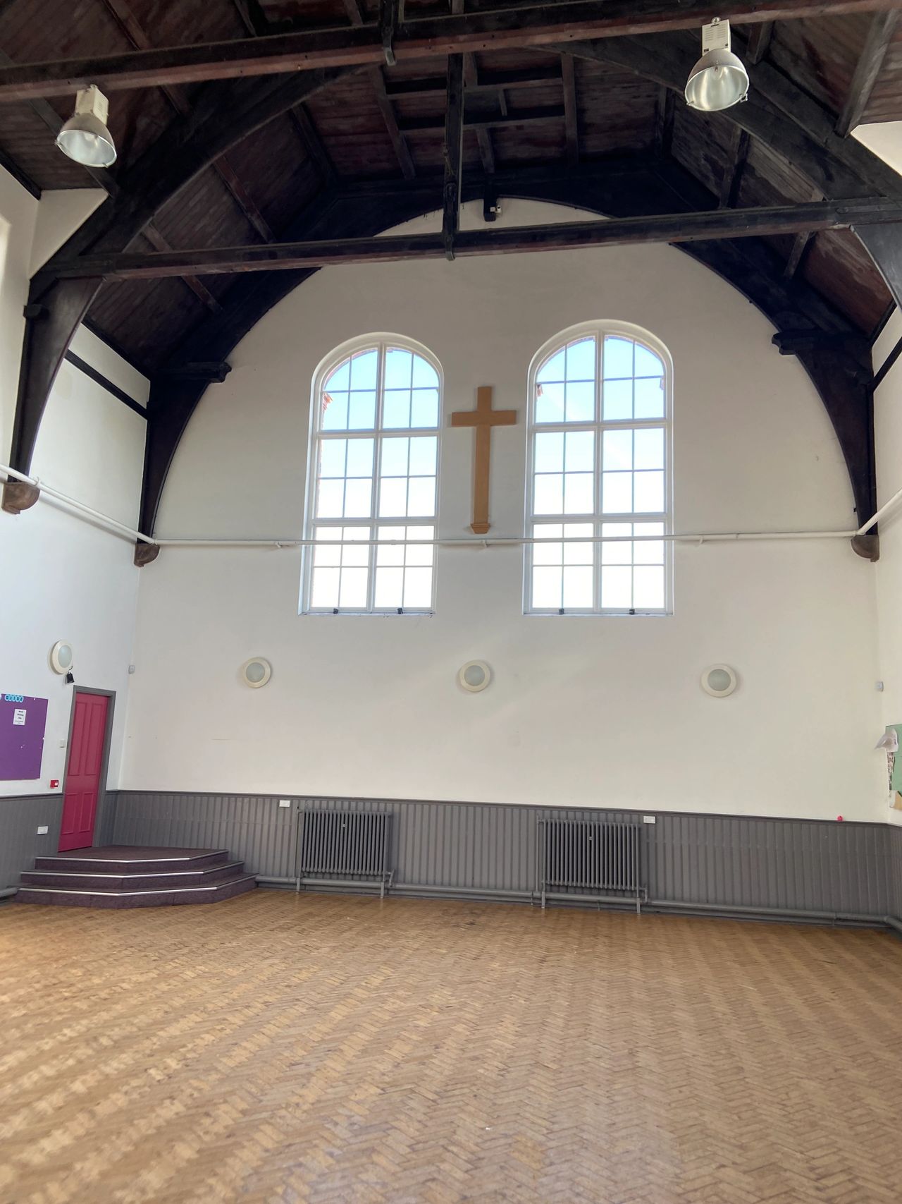 The St. Peter's Church Hall in Liverpool was the site where Paul and John first met officially. John was performing as a member of the Quarrymen. Paul was there to meet John and maybe meet some girls. 
