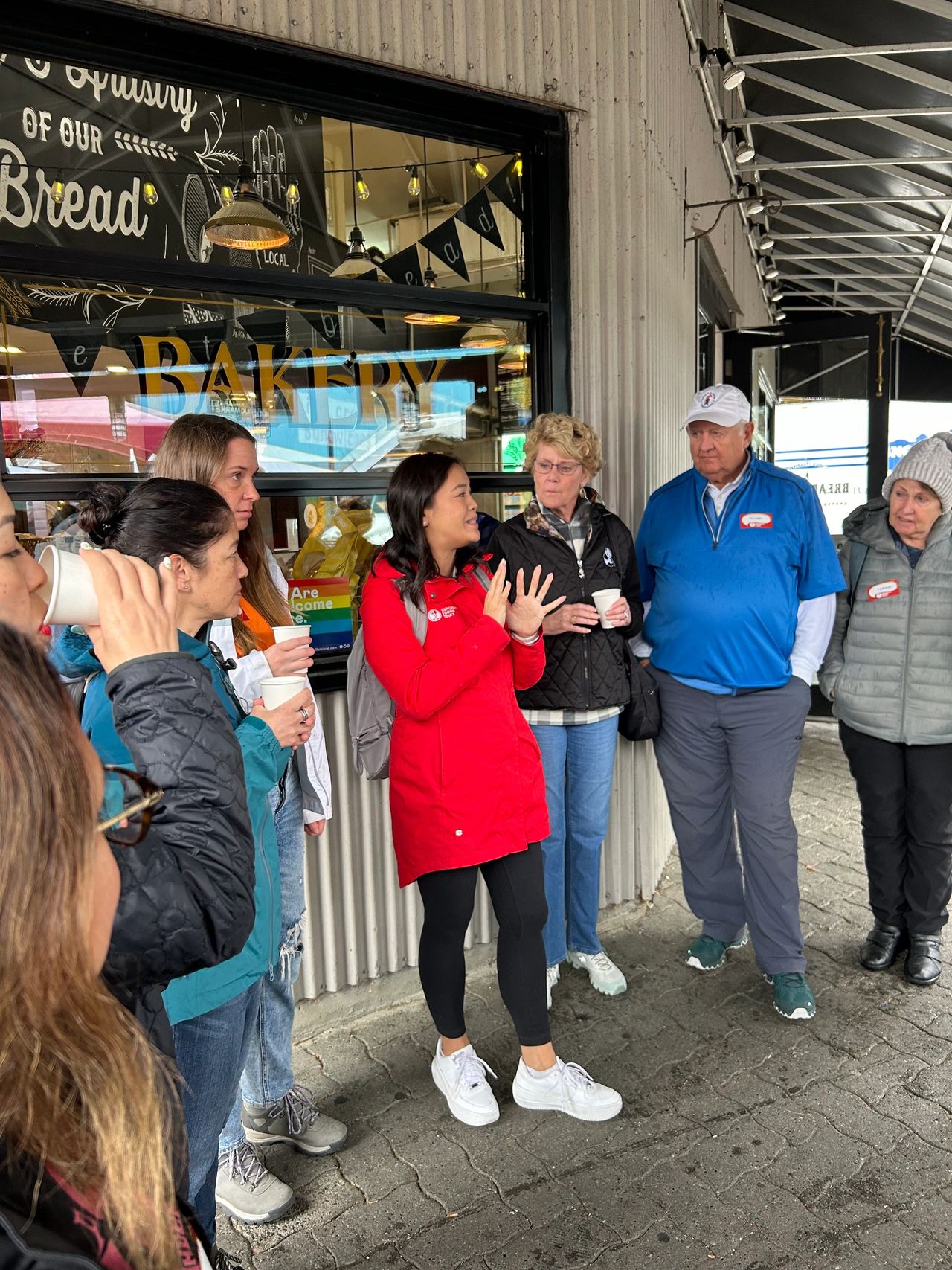 Tour guide Lydia did a great job of telling us all about the food, and the behind the scene stories of those that make it.