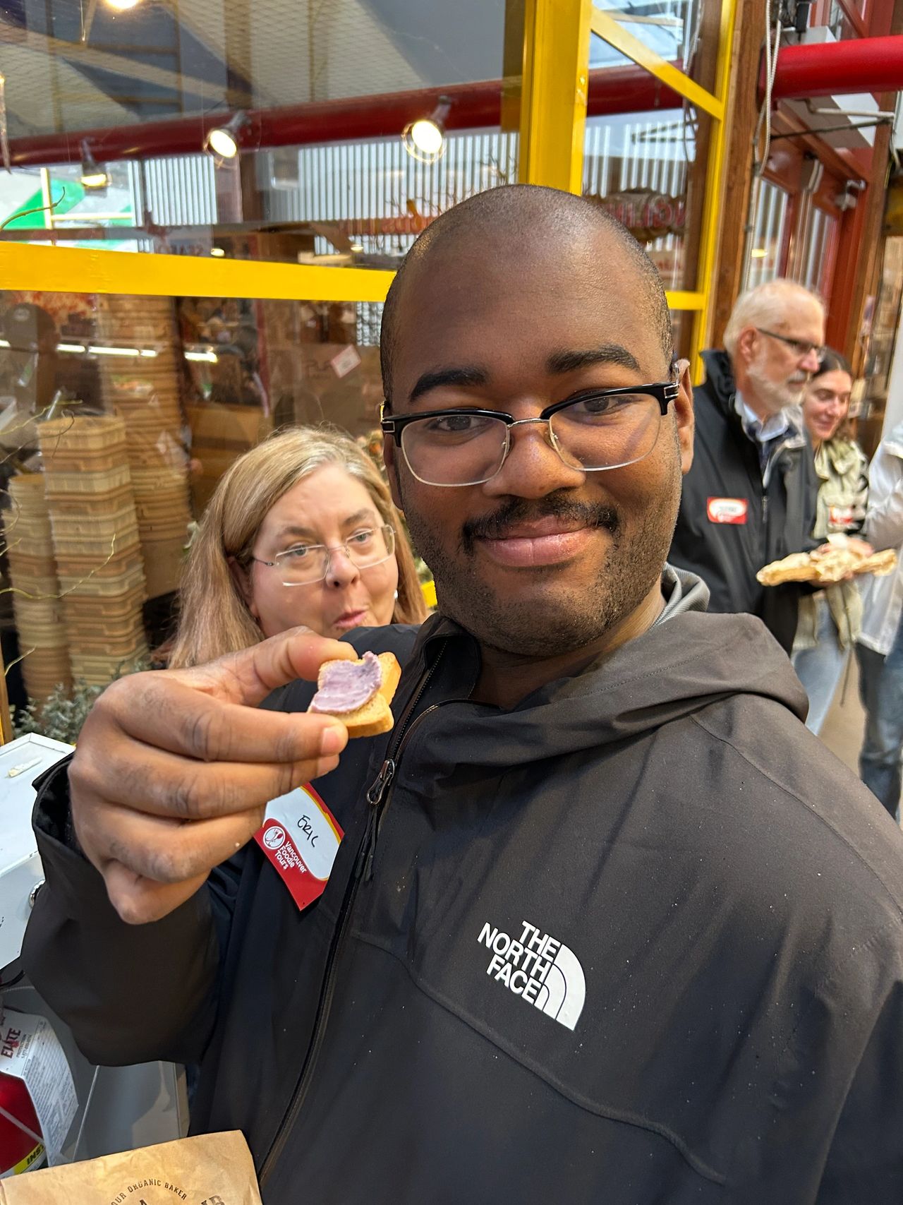 You might change your mind about goat cheese after you sample the goat cheese from Benton Brothers in Granville Market.