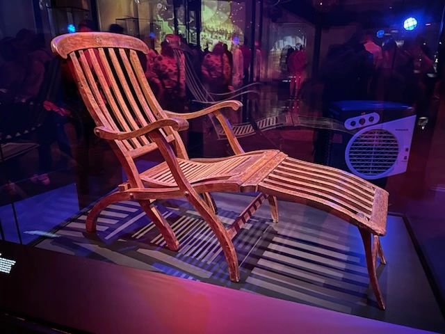Deck chair from Titanic