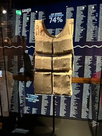 Titanic lifevest