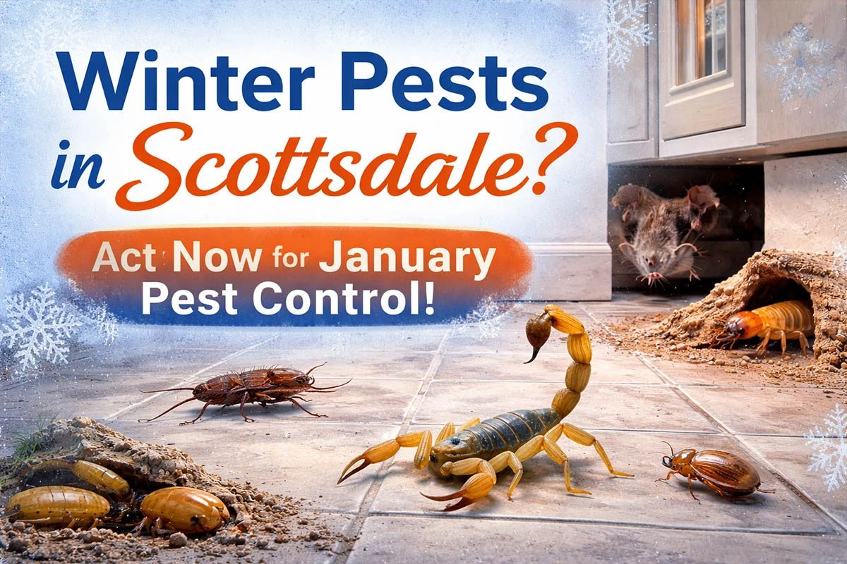 Winter Pests in Scottsdale: Why January Is the Best Time for Pest