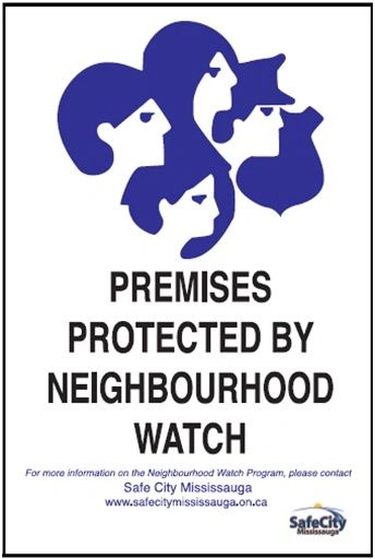 Start a Neighbourhood Watch in your community