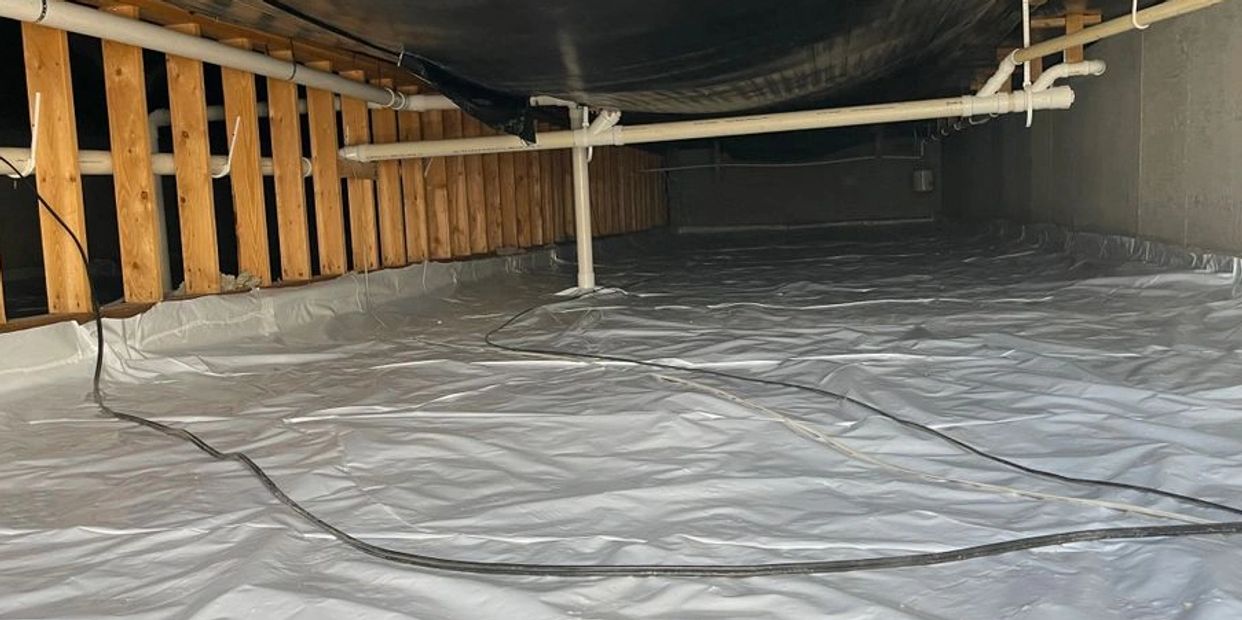 Crawl Space Barrier: Radon Supplies