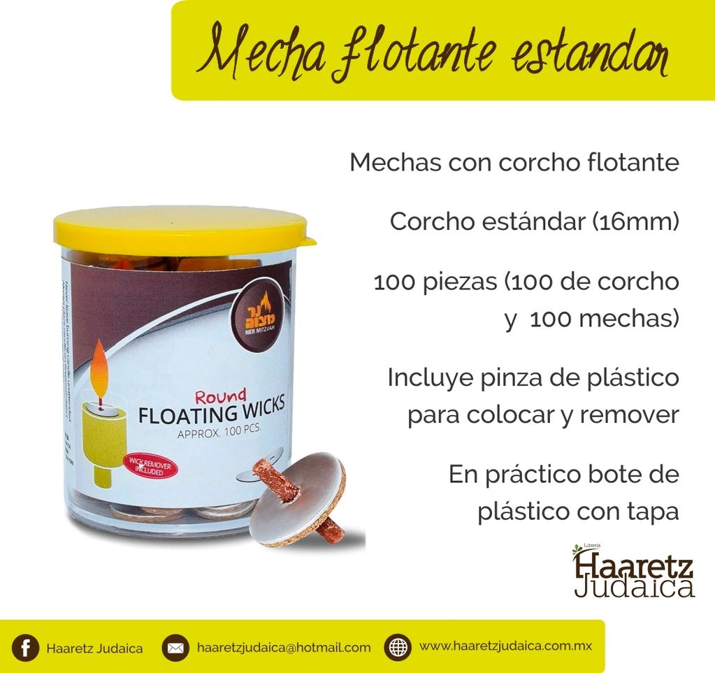 Mecha flotante [Petilit] 16mm 100 piezas
