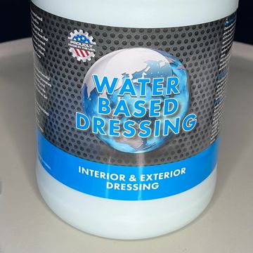 gallon water-based dressing for car trim