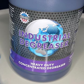 gallon of industrial strength degreaser and cleaner 