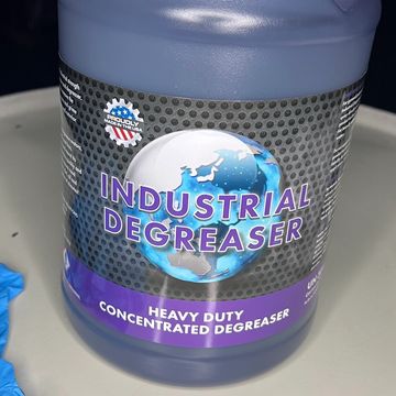 gallon industrial degreaser and cleaner purple