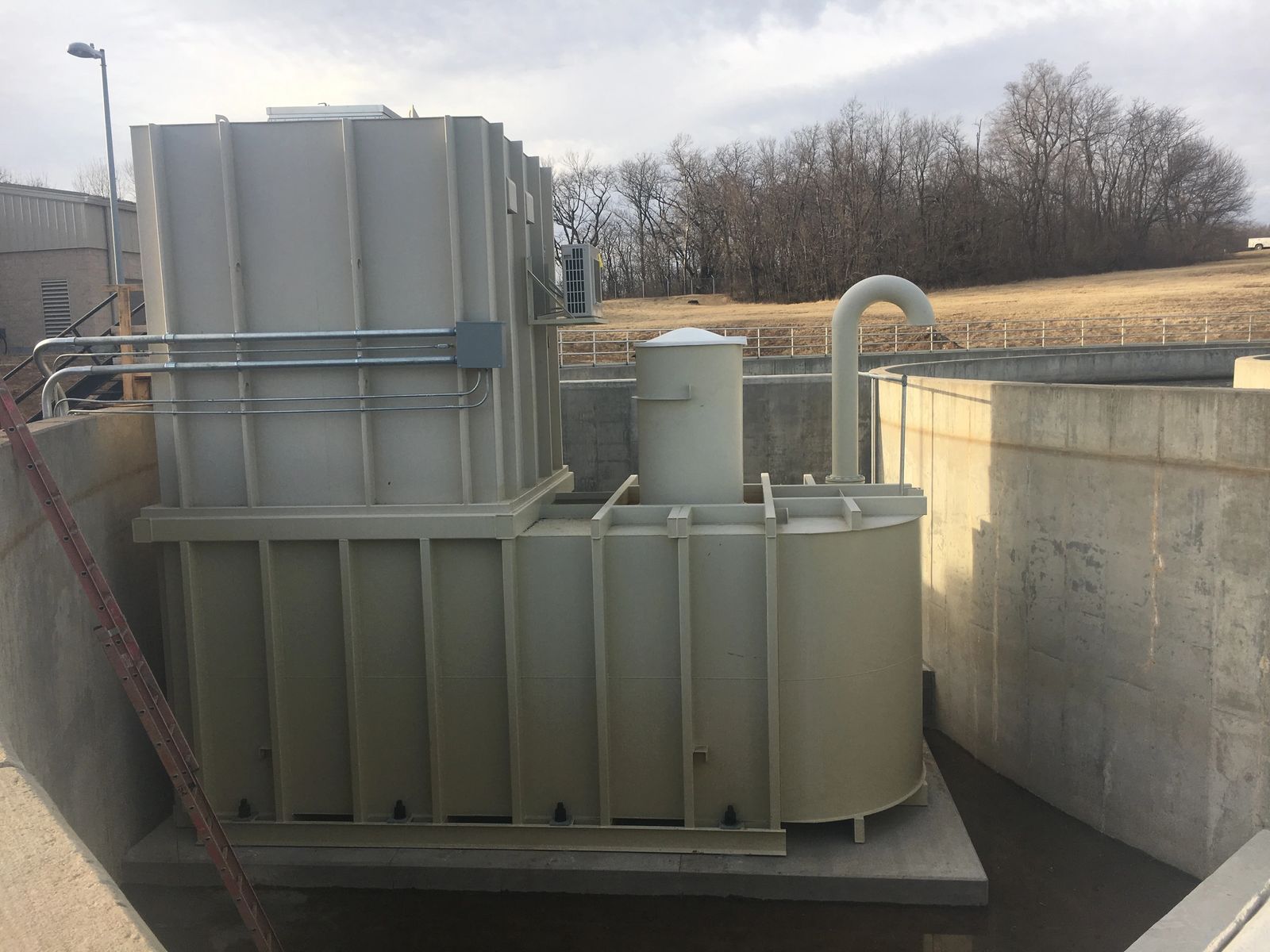 Ft. Riley KS flooded suction exterior