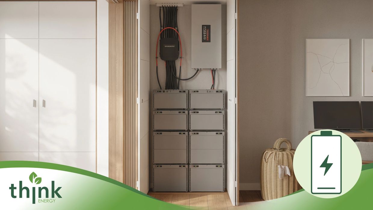 Solar battery storage installed by Think Energy in Hexham